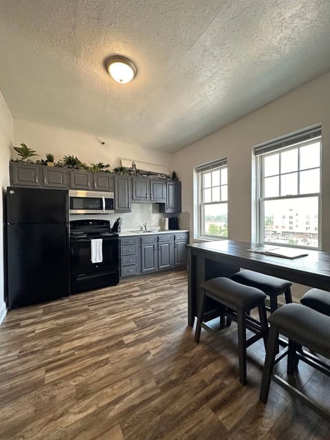 Full kitchen in Suite