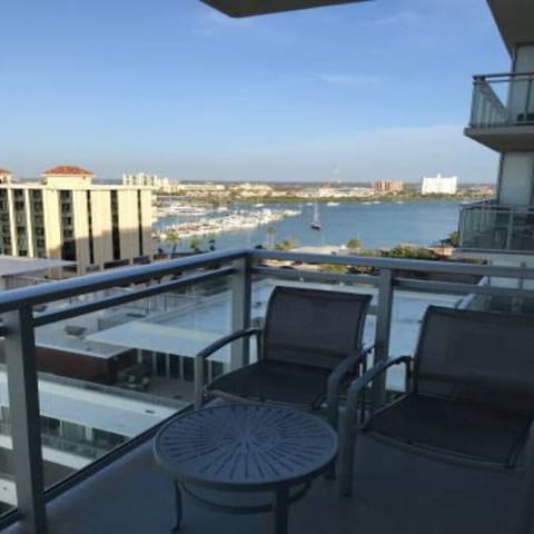 balcony view of Pier 60 - View from assigned Condos will vary