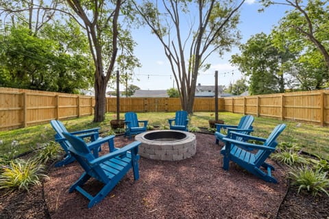 Fire pit for those cool nights