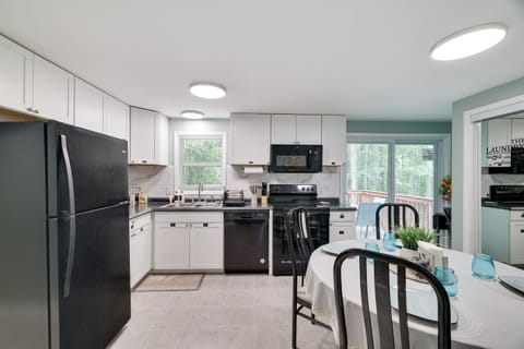 Kitchen is stocked and ready to cook holiday meals.