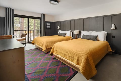 Unit with comfortable beds