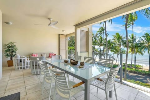 Enjoy expansive beachfront views from the comfort of your private, third floor balcony.