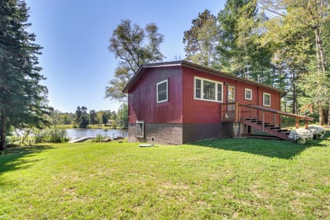 Cabin Exterior | Private Seasonal Dock | Lake Access