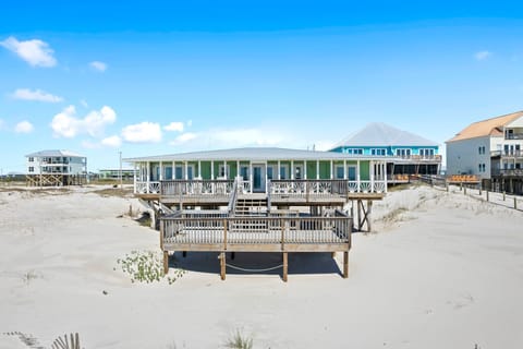 Exterior of House from the Beach