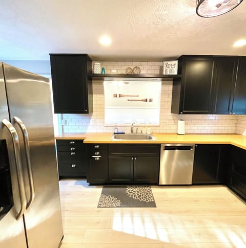 View into the dining room.