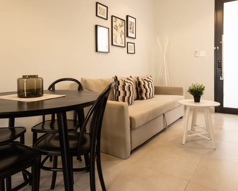 dining and living area