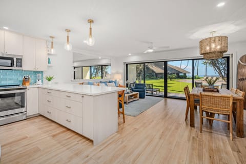 Lots of lighting throughout the unit.