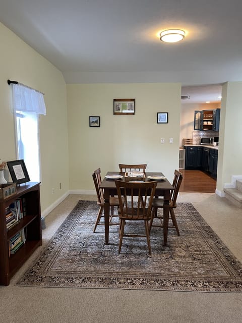 Dining area - open concept flow from sitting area.