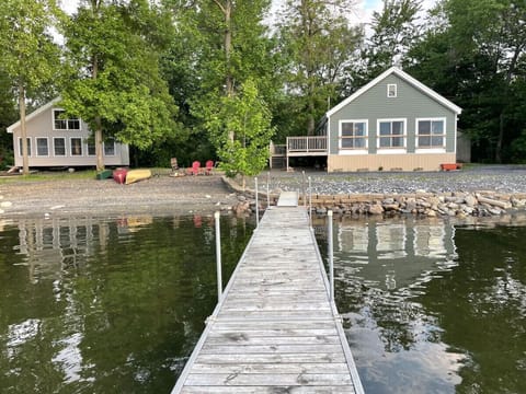 A view from the lake.