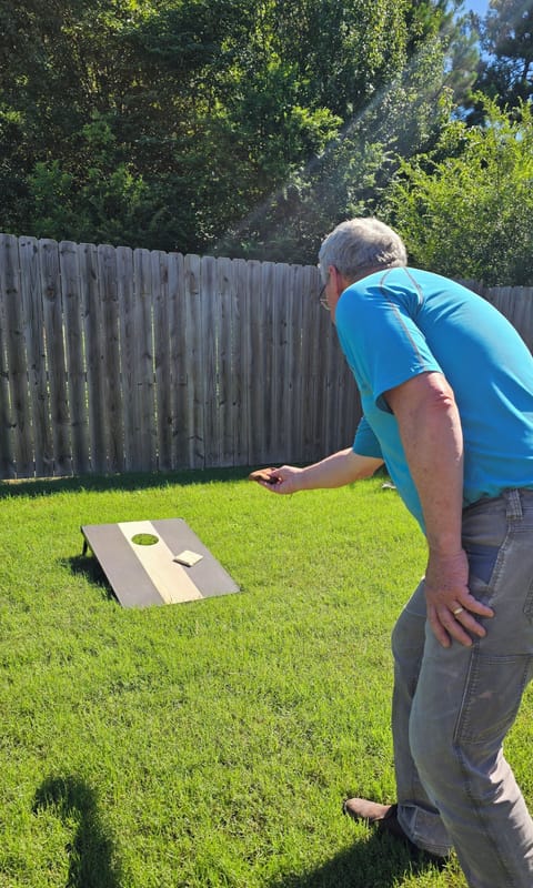 Did you say, cornhole?