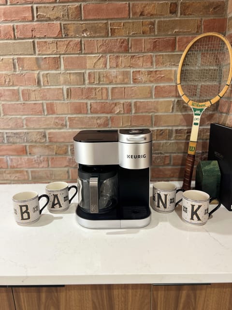 Both Drip & K-Cup Coffee Options.