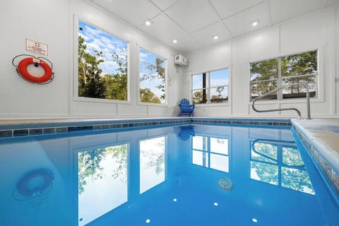 Private indoor heated swimming pool!