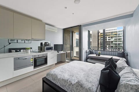 A kitchen.