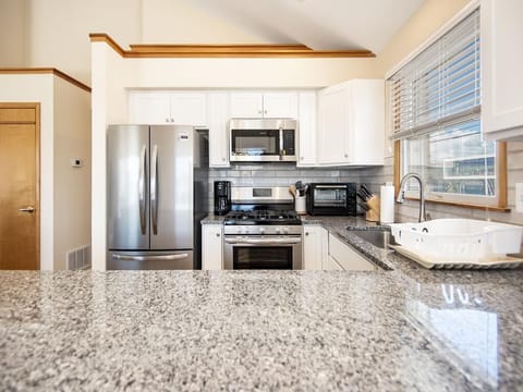 Kitchen with all new appliances