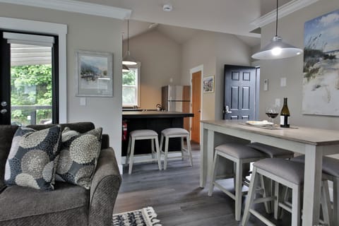 Downstairs living area