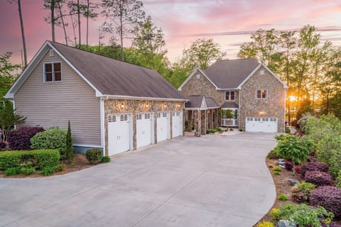 Sunset view from front