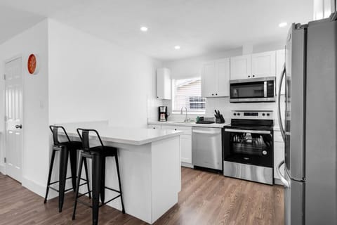 The kitchen was maximized to cater your needs