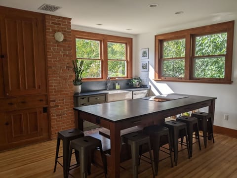 Kitchen (soap stone counter tops)