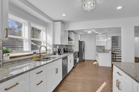 From prepping to plating, our kitchen is the ultimate space for chefs to work their magic meals!