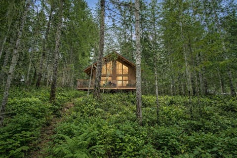 Quintessential "cabin in the woods".