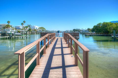 Fishing Dock On-Site and the Beach is Just Across the Street