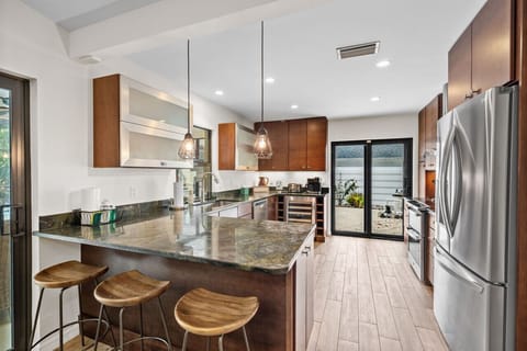 Fully stocked kitchen