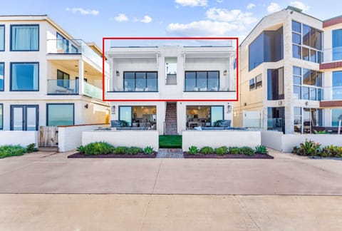 Here is where you will be staying. For bigger groups and families, you can rent the other units in this quadruplex.