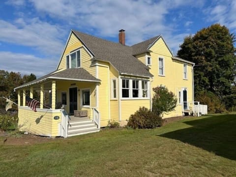 The Newly Painted Cheery Cottage!
