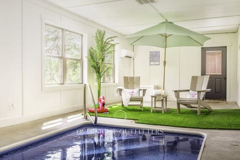 Private heated indoor pool!