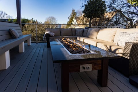 Come relax on our expansive and well equipped deck