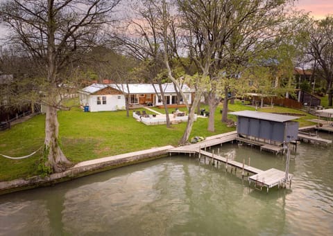 Lakefront home with stunning views.