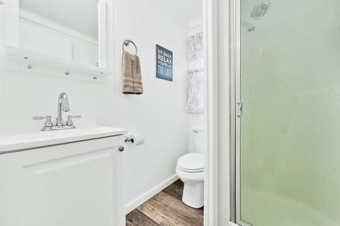 All bathrooms have new vanities, fixtures, toilets, and mirrors.