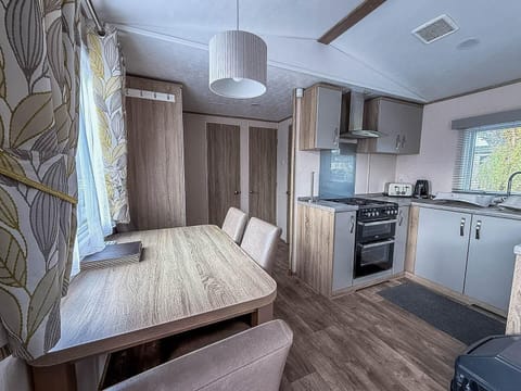 Cozy kitchen and dining area with modern comforts