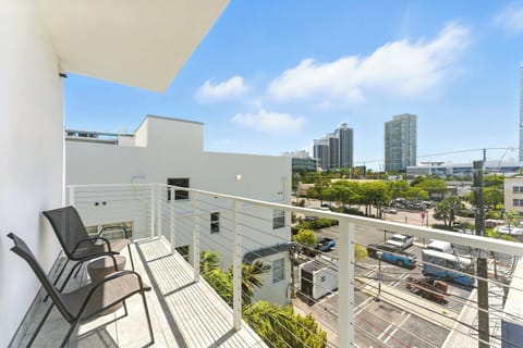 Master bedroom balcony