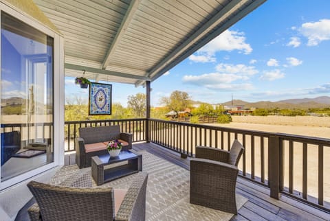 Private Upstairs Balcony