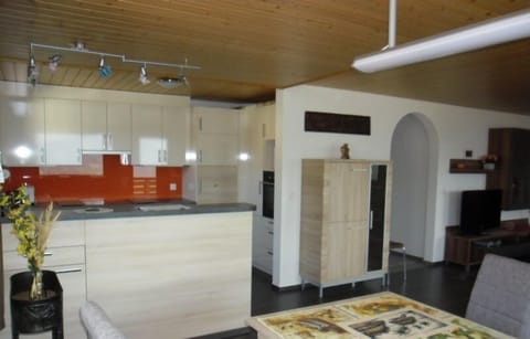 Dining are by the kitchen