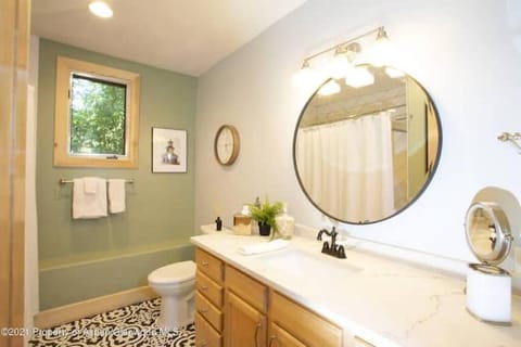 Downstairs bathroom.