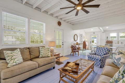 Welcome to the heart of relaxation and fun! Our luxury living room is your ultimate haven, complete with comfy seating, a state-of-the-art TV, and an array of games for endless entertainment. Get ready to kick back, unwind, and make unforgettable memories with friends and family. Let the good times roll! 🛋️📺🎲 #LivingRoomBliss #GameNightReady #HomeAwayFromHome #TybeeIsland #L...