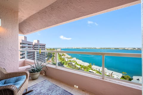 Balcony off of the guest bedroom