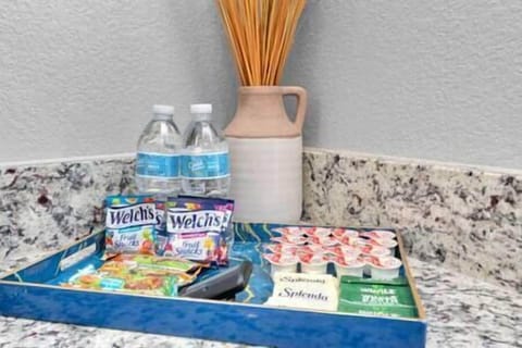 Unit B welcome basket