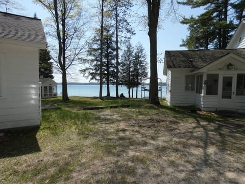 distance between cabin and main house