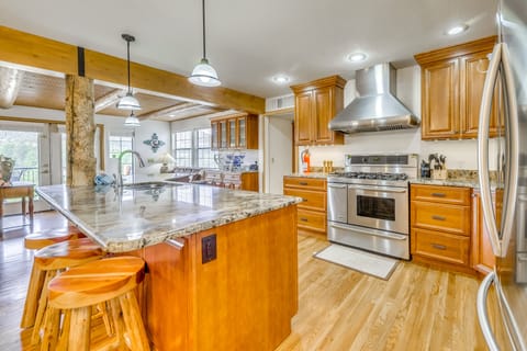 Kitchen | Main Level | Equipped w/ Cooking Essentials