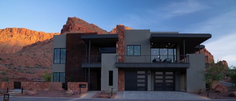 Front View of Villa