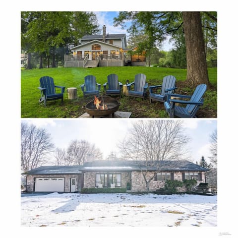 Welcome to River's Rest (top pic) and The Clock House (bottom pic)!