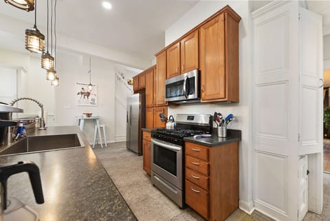 Spacious kitchen perfect for preparing gatherings & special events.