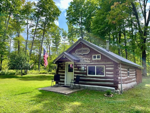 A serene, rustic cabin like no other.
