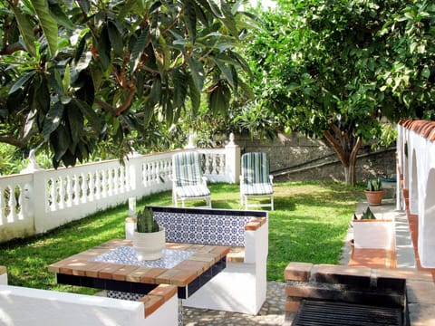 Plant, Property, Botany, Table, Outdoor Furniture, Architecture, Rectangle, Tree, Grass, Outdoor Table