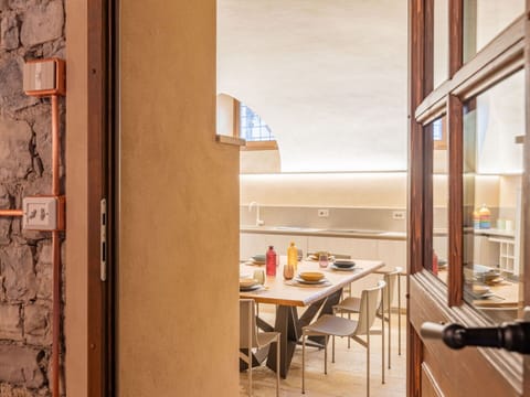 Table, Building, Wood, Interior Design, Orange, Floor, Flooring, Hardwood, Shade