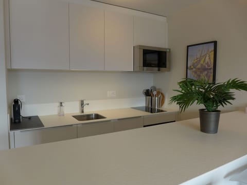 Cabinetry, Property, Kitchen Sink, Plant, Sink, Countertop, Flowerpot, Tap, Building, Wood