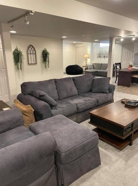 Main Living Room with TV and sound system